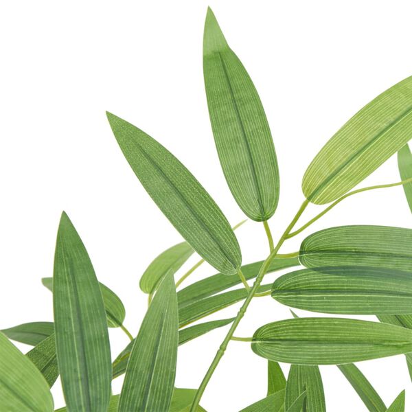 vidaXL Bambusbaum K&uuml;nstlich 240 Bl&auml;tter 80 cm Gr&uuml;n