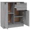 vidaXL Sideboards 2 Stk. Grau Sonoma 60x30x70 cm Holzwerkstoff