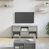 vidaXL TV-Schr&auml;nk Graues Sonoma 100 x 36 x 49,5 cm Holzwerkstoff