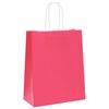 vidaXL Papiertragetaschen 50 Stk. mit Henkeln Rosa 18x8x22 cm