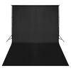 vidaXL Fotostudio-Set mit Beleuchtung, Hintergrund und Reflektor