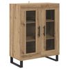 vidaXL Sideboard Artisan-Eiche 69,5 x 34 x 90 cm Holzwerkstoff
