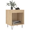 vidaXL Nachttisch Sonoma-Eiche 40x35x50 cm Holzwerkstoff