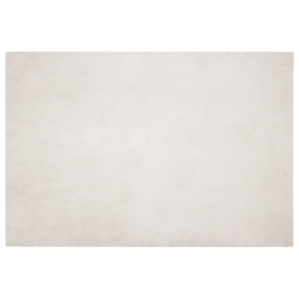 vidaXL Kunstfell Hasen Teppich Olite Beige 140 x 200 cm Polyester