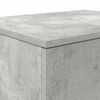vidaXL Aufbewahrungsschrank 2 pcs Beton Grau 118 x 41 x 40 cm