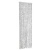 vidaXL Fliegenvorhang Grau 56x200 cm Chenille