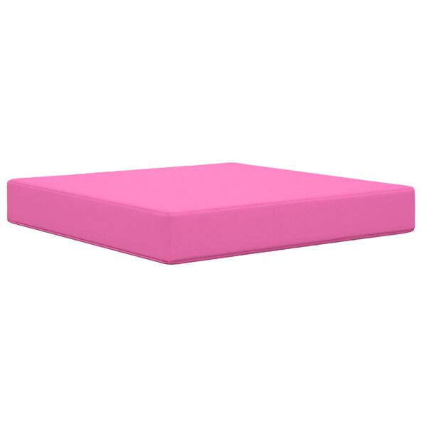 vidaXL Sofakissen f&uuml;r drau&szlig;en 3 pcs Rosa Polyester