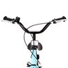 vidaXL Kinderfahrrad 14 Zoll Schwarz und Blau