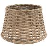 vidaXL Lampenschirm Braun &Oslash;38x23 cm Korbweide