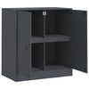 vidaXL Sideboard Anthrazit 67x39x73 cm Stahl