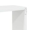 vidaXL W&uuml;rfelregale 2 Stk. Hochglanz-Wei&szlig; 60x15x23 cm Holzwerkstoff