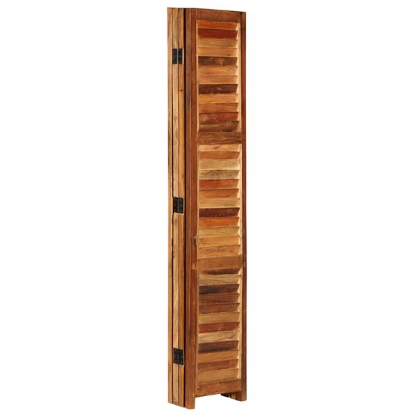 vidaXL Raumteiler Altholz Massiv 170 cm