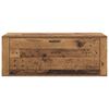 vidaXL Schuhschrank mit Regal Altholz 100 x 35 x 38 cm Holzwerkstoff