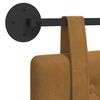 vidaXL H&auml;ngevorderseite Wandmontiert Braun 150 x 55 x 5 cm Samt