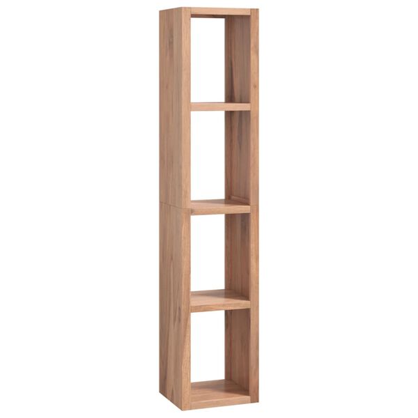 vidaXL B&uuml;cherregal 35x30x168 cm Massivholz Teak