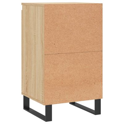 vidaXL Sideboards 2 Stk. Sonoma-Eiche 40x35x70 cm Holzwerkstoff