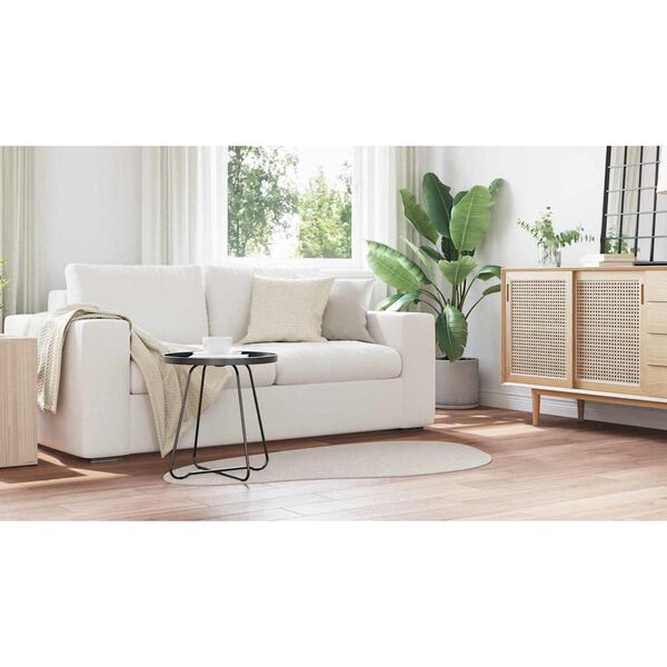 vidaXL Bereichsteppiche HUARTE Sand 80 x 150 cm Polyester