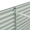 vidaXL Garten-Hochbeet 240 x 80 x 81 cm Verzinkter Stahl Grau