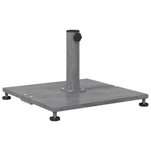 vidaXL Sonnenschirmst&auml;nder 28.95 kg Dunkelgraue Holzoptik Quadratisch