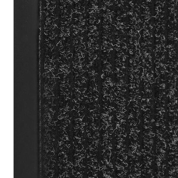 vidaXL Fu&szlig;matte Anthrazit Gestreift 60x80 cm