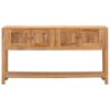 vidaXL Sideboard 140x30x75 cm Massivholz Teak