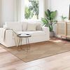 vidaXL Bereichsteppiche Quadratisch Natur 120 x 120 cm