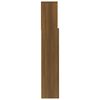 vidaXL Kopfteil mit Ablagen Braun Eichen-Optik 120x19x103,5 cm