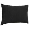 vidaXL Sofakissen 2 St&uuml;ck Schwarz 60 x 40 cm Cordstoff