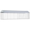 vidaXL Outdoor-Hundezwinger mit &Uuml;berdachung 760x190x225 cm