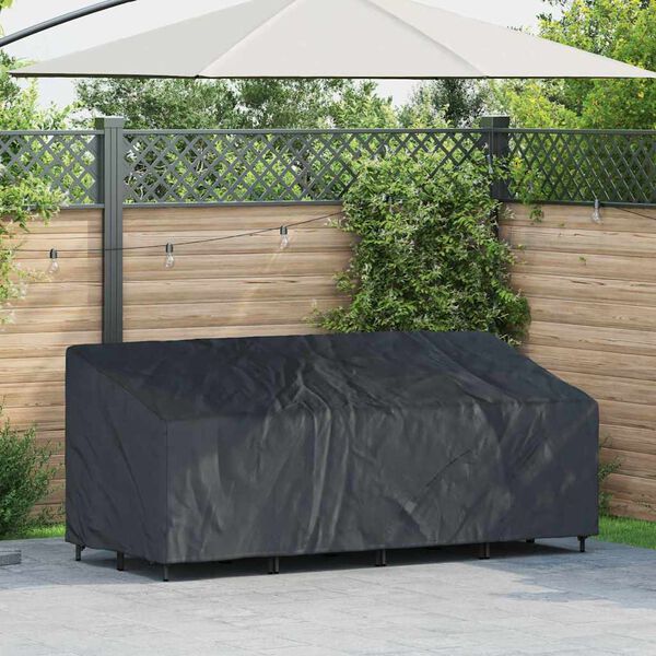 vidaXL Abdeckung f&uuml;r Gartenbank 220 x 100 x 89 cm 600D Oxford Stoff