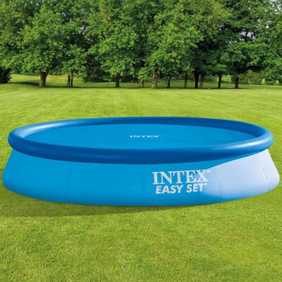 Intex Pool-Solarplane Blau 348 cm Polyethylen