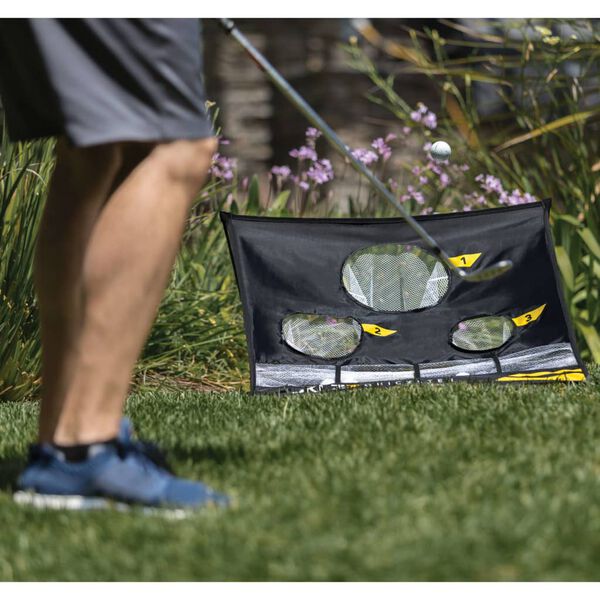 SKLZ Golf Chipping Net Quickster Schwarz und Wei&szlig;
