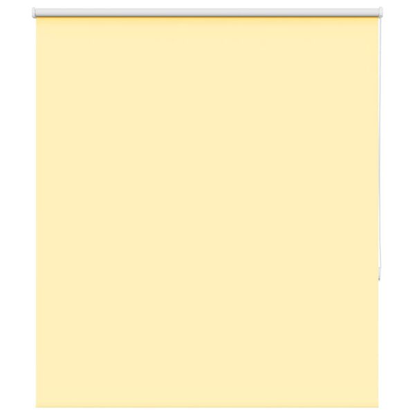 vidaXL Verdunkelungsrollo Gelb 135x175cm Stoffbreite 131,6cm Polyester