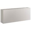 vidaXL Pflanzk&uuml;bel Rostig 200x40x80 cm Wetterfester Stahl