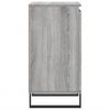 vidaXL Sideboards 2 Stk. Grau Sonoma 40x35x70 cm Holzwerkstoff