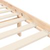 vidaXL Massivholzbett ohne Matratze 100x200 cm Kiefernholz