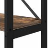 vidaXL B&uuml;cherregal Ger&auml;ucherte Eiche 40 x 30 x 189,5 cm Holzwerkstoff