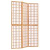 vidaXL 3-tlg. Paravent Japanischer Stil Faltbar 120x170 cm