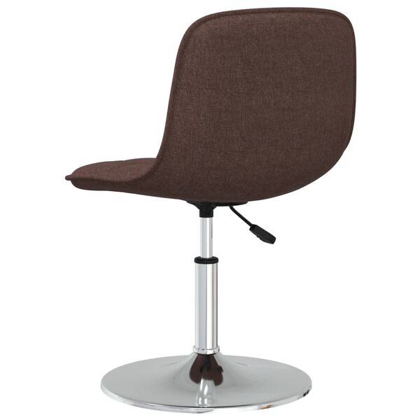 vidaXL Barhocker Braun Stoff