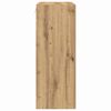 vidaXL Wandschrank Artisan-Eiche 69,5 x 34 x 90 cm Holzwerkstoff