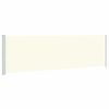 vidaXL Seitenmarkise Ausziehbar 180x614 cm Creme