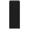 vidaXL B&uuml;cherregal Schwarz Eichen-Optik 60 x 30 x 76.5 cm