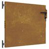 vidaXL Gartentor 85x125 cm Cortenstahl