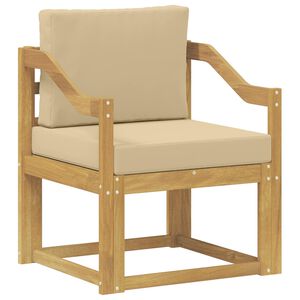 vidaXL 2 St&uuml;ck Outdoor-Sofagarnitur Polyester Wei&szlig; und Beige