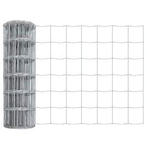 vidaXL Eurozaun 0,6 x 25 m PVC-beschichtetes Eisen