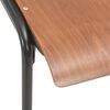 vidaXL Esszimmerst&uuml;hle 6 Stk. Braun Sperrholz
