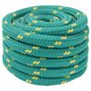 vidaXL Bootsseil 4 mm 5 m Gr&uuml;n