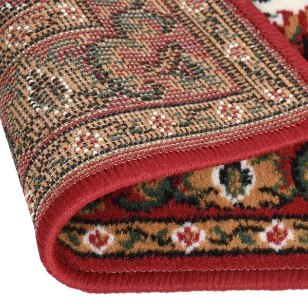 vidaXL Teppichl&auml;ufer BCF Orientalisch Rot 60x200 cm