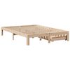 vidaXL Massivholzbett mit Schubladen 150x200 cm Kiefer