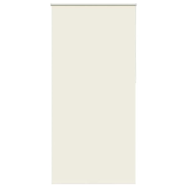 vidaXL Verdunkelungsrollo Cremewei&szlig; 105x230cm Stoffbreite 100,7cm